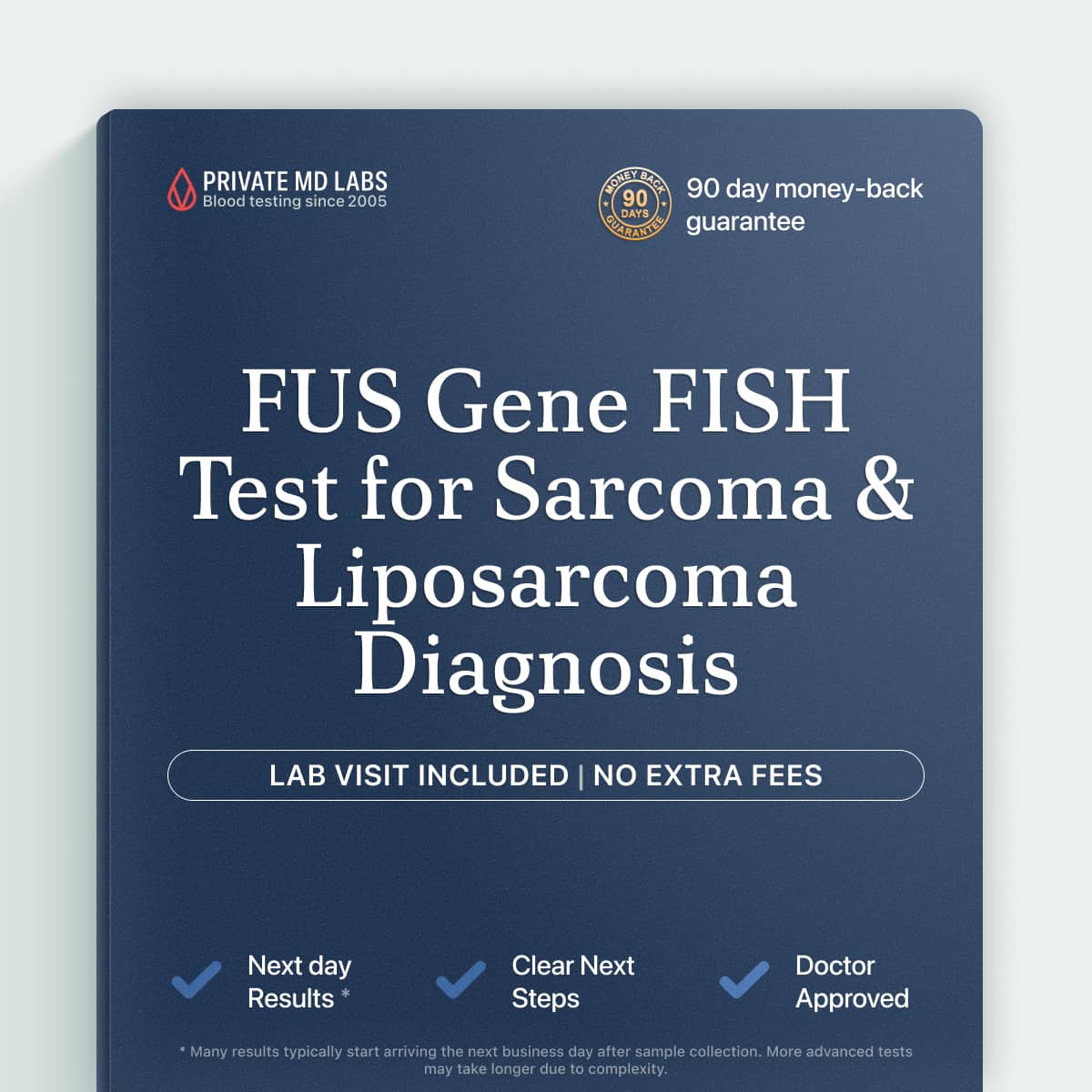 FISH FUS gene test for diagnosing liposarcoma and soft tissue tumor rearrangements