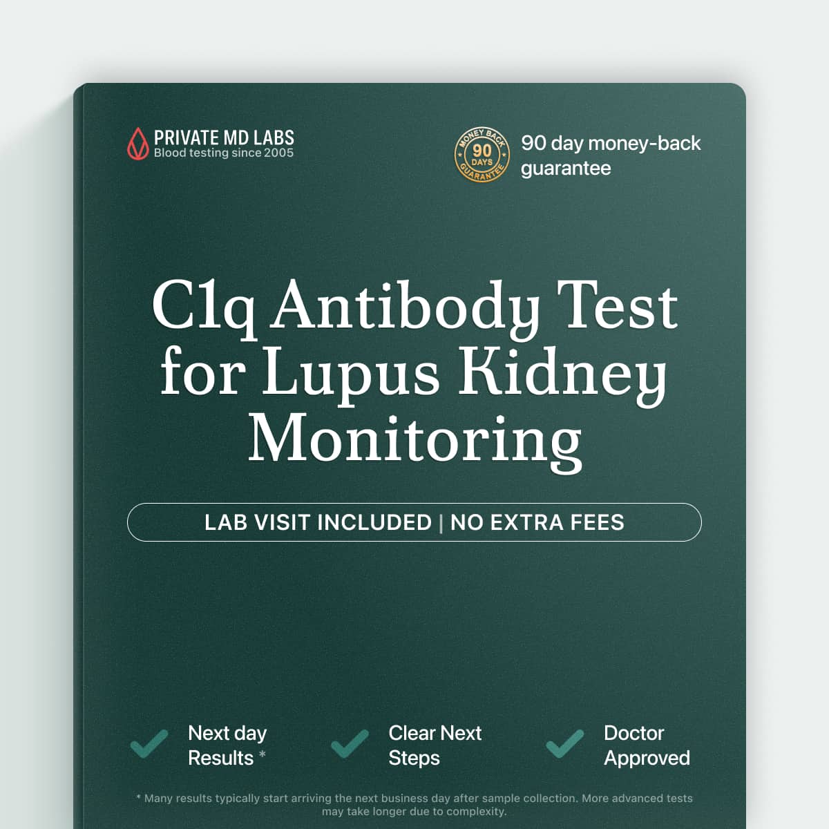 C1q antibody test for lupus patients monitoring kidney inflammation and disease flares