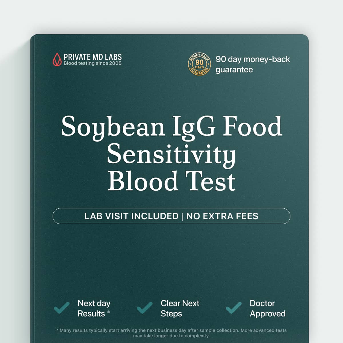 Soybean IgG food sensitivity test for digestive discomfort after eating soy