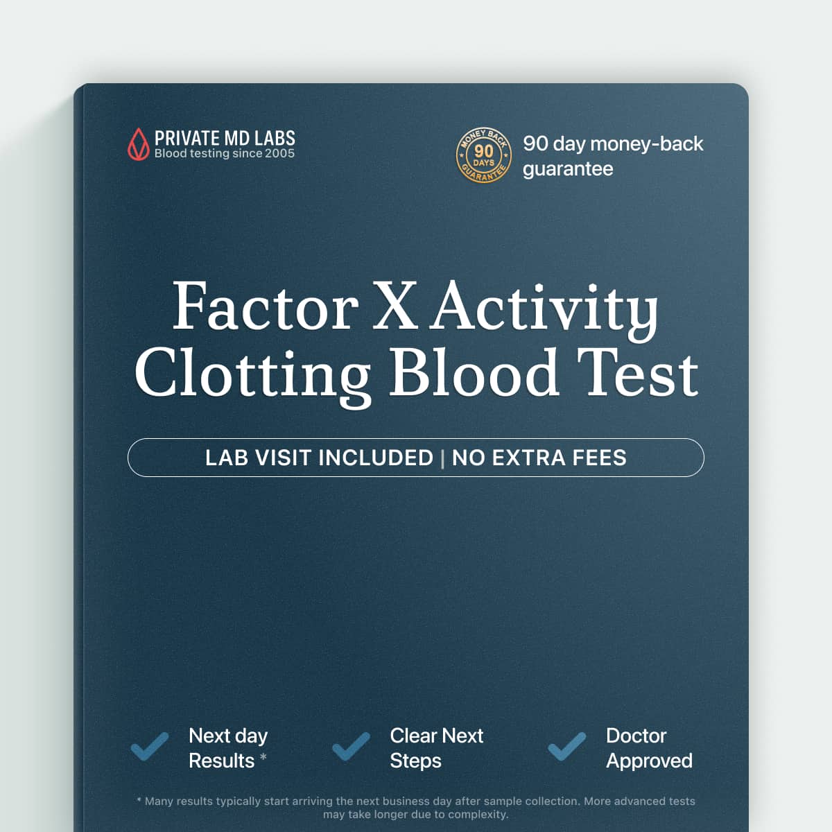 Factor X clotting activity test for evaluating bleeding risk and coagulation health