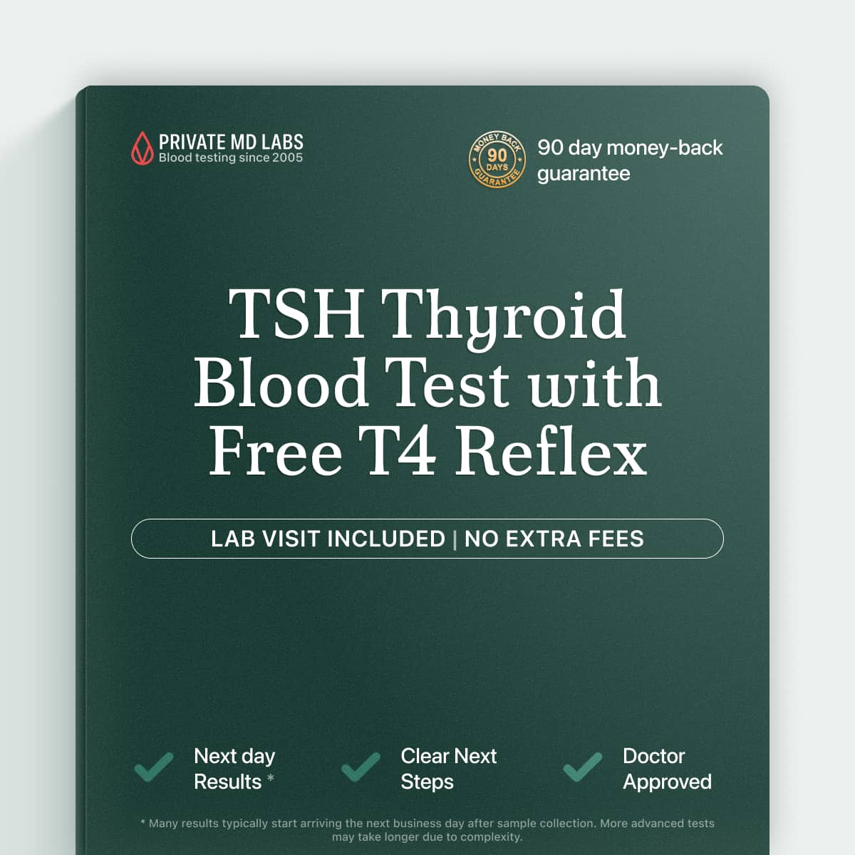 TSH thyroid test for fatigue, weight changes, and mood symptoms