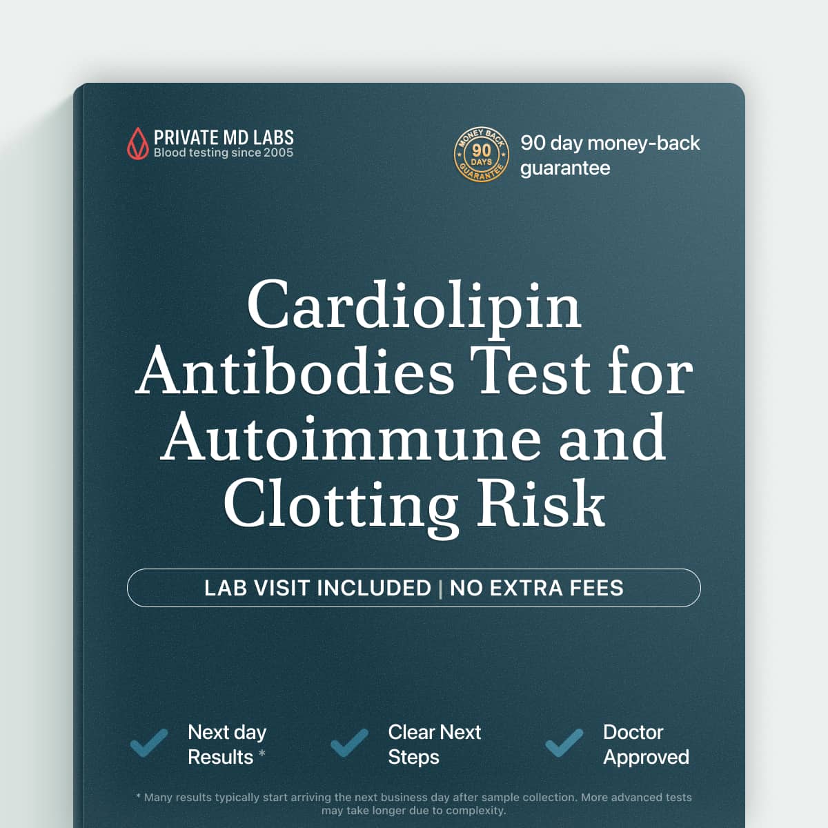 Autoimmune blood test for patients with lupus, clotting, or recurrent miscarriage concerns