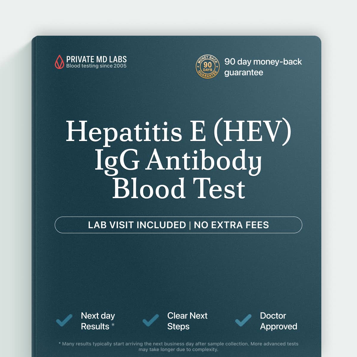 Hepatitis E IgG antibody test for travelers with viral hepatitis symptoms