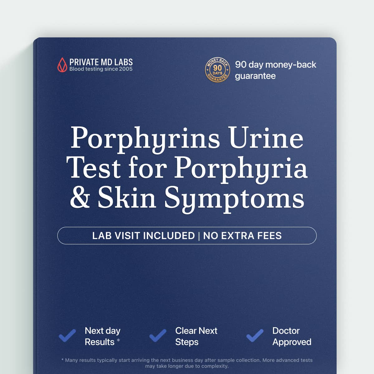 Fractionated urine porphyrins test for diagnosing porphyria-related symptoms and metabolic issues