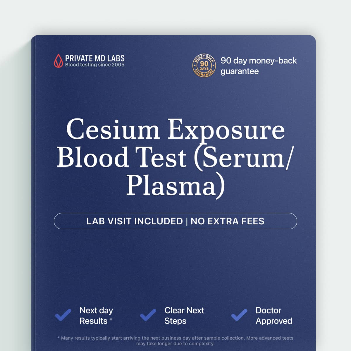 Cesium blood test for monitoring metal exposure and environmental toxin levels