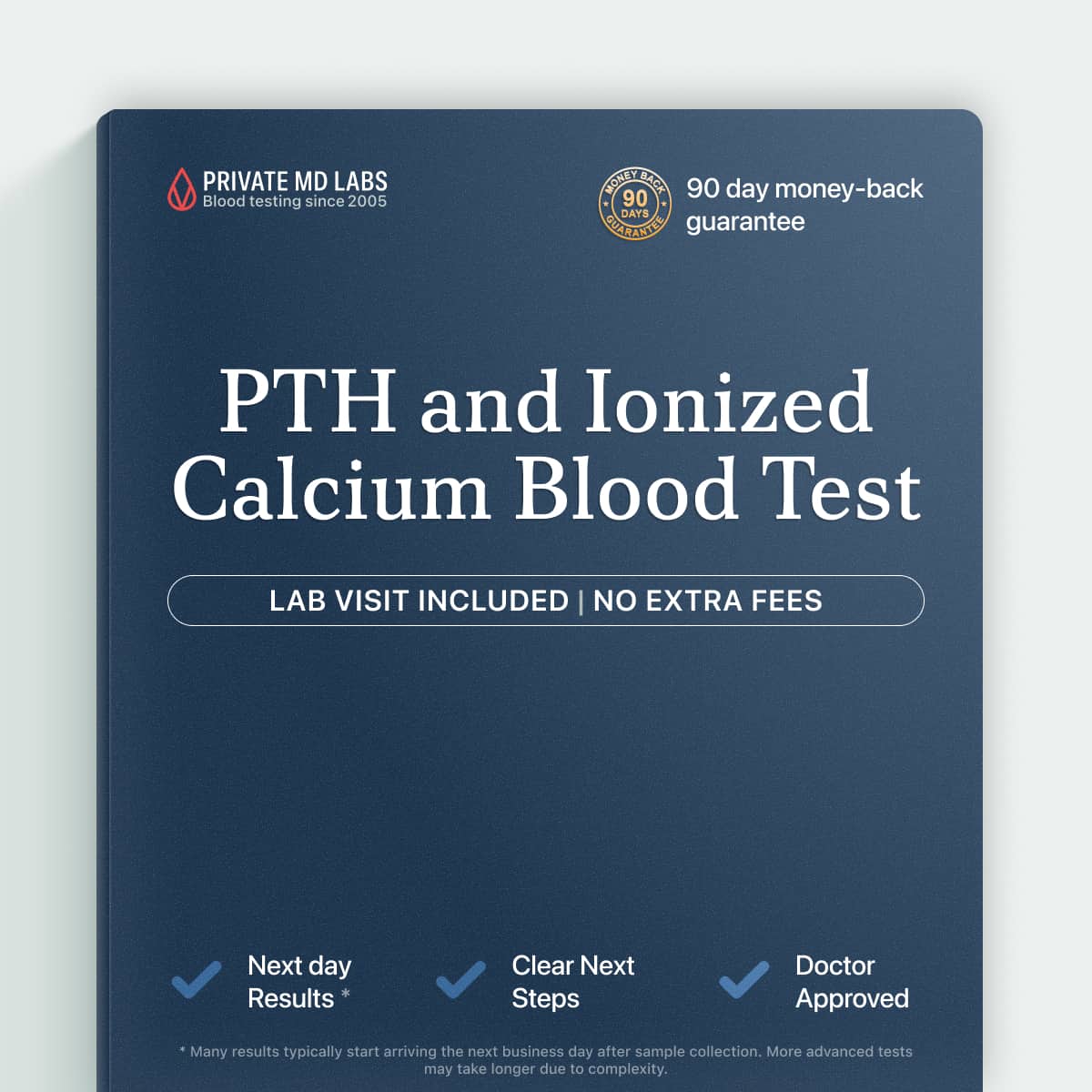 PTH and calcium test for diagnosing hyperparathyroidism and calcium imbalance issues