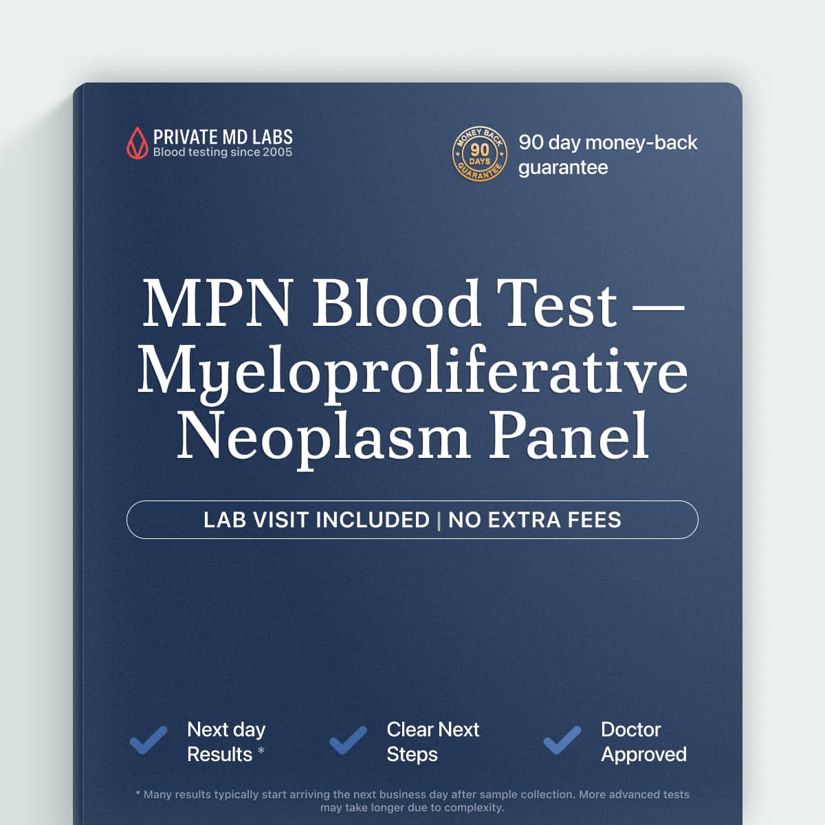 Specialized MPN blood cancer test for diagnosis and treatment planning support