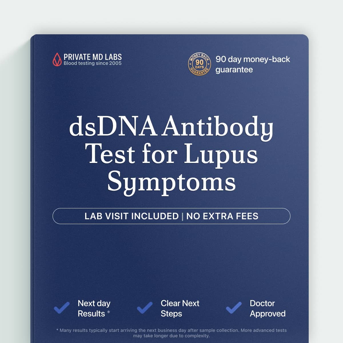 dsDNA antibody test for diagnosing and monitoring lupus autoimmune disease