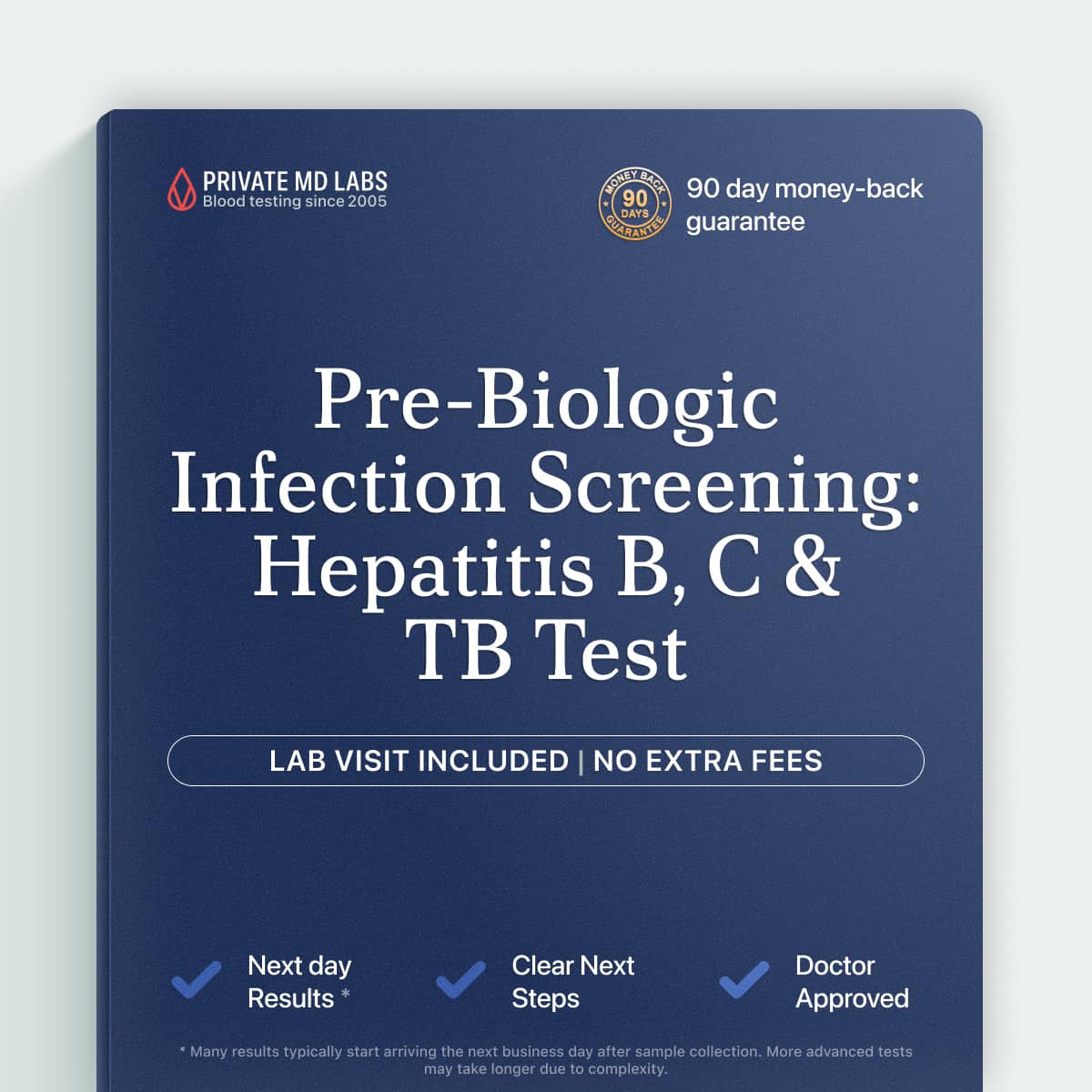 Pre-biologic infection screening panel for autoimmune patients starting immunosuppressive therapy
