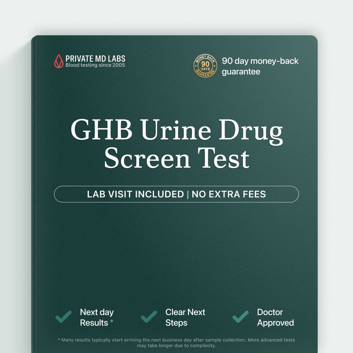 Urine drug screen test for detecting GHB exposure or use
