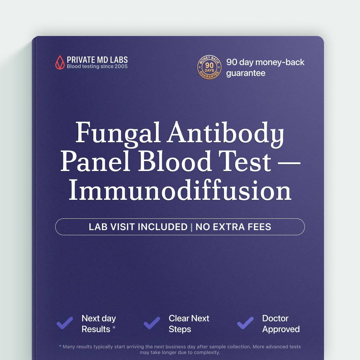 Fungal antibody panel for patients with suspected invasive fungal infection symptoms