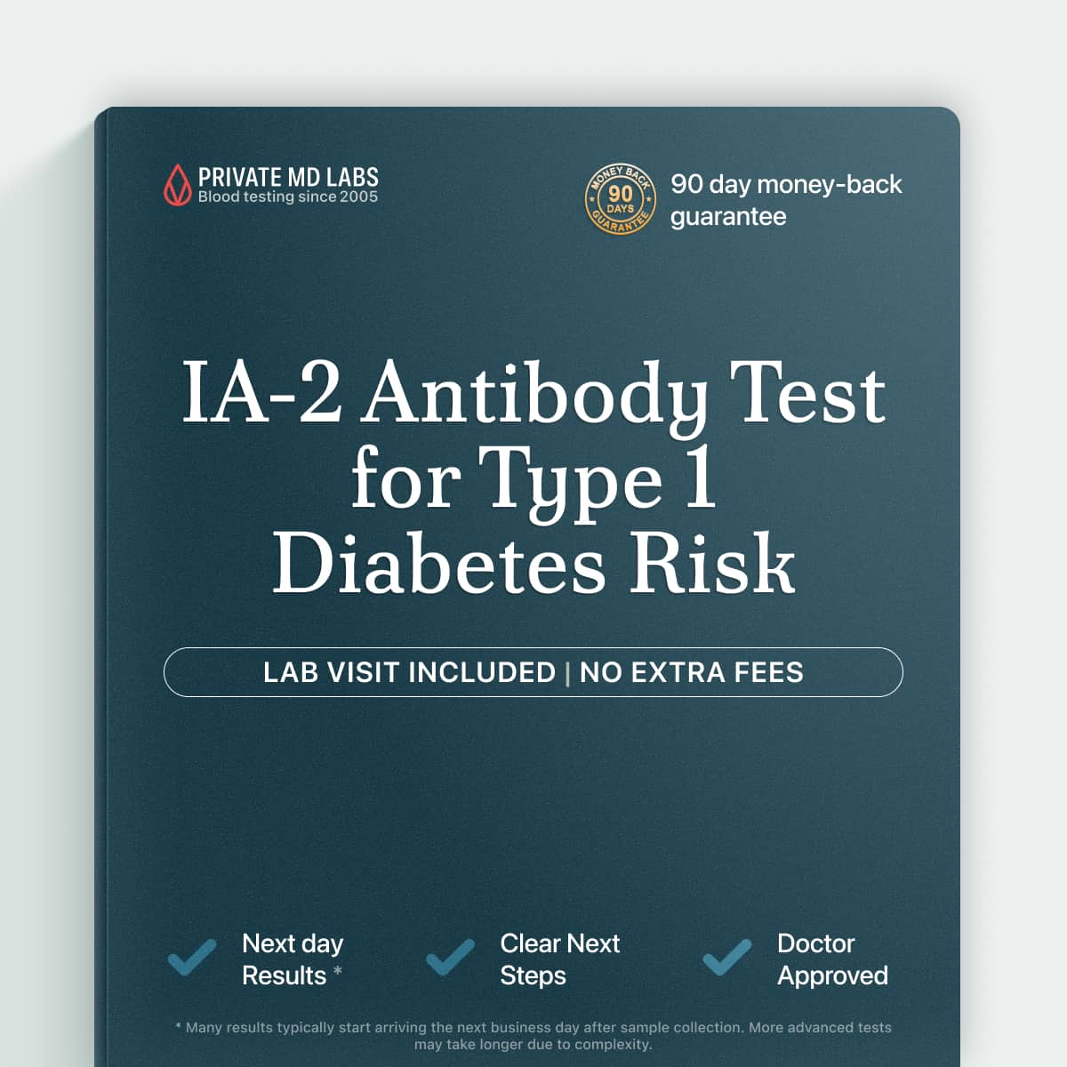 IA-2 antibody test for people with family history of type 1 diabetes