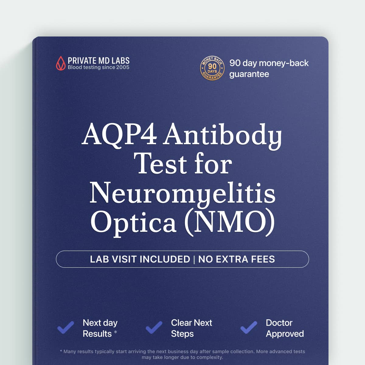 AQP4 antibody test for diagnosing neuromyelitis optica in patients with vision or spine symptoms