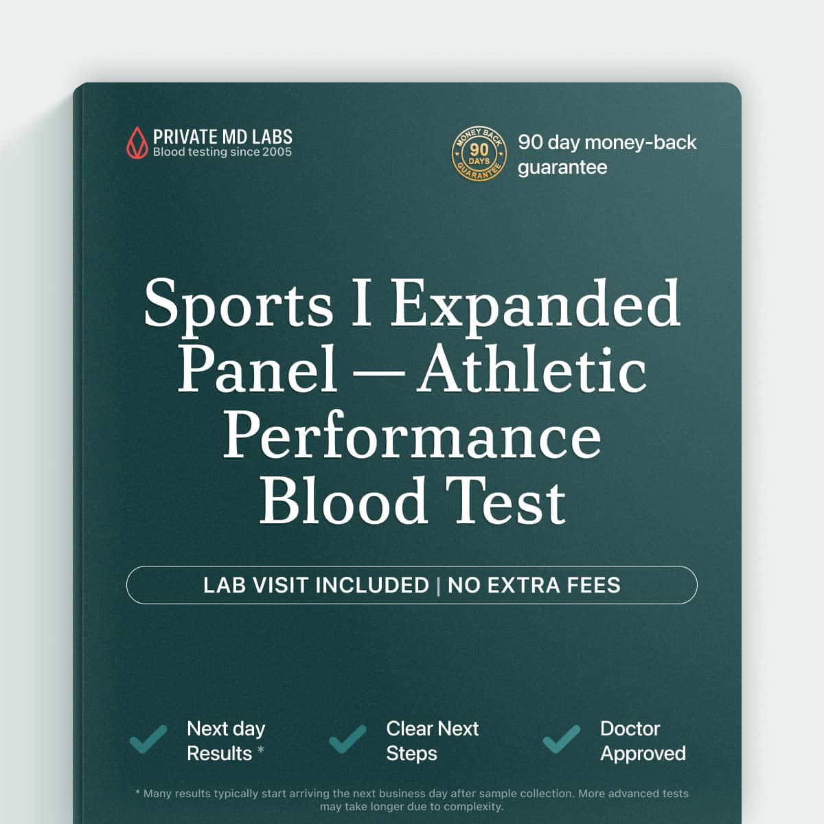 Sports panel for athletes tracking performance, hormone, and recovery health markers