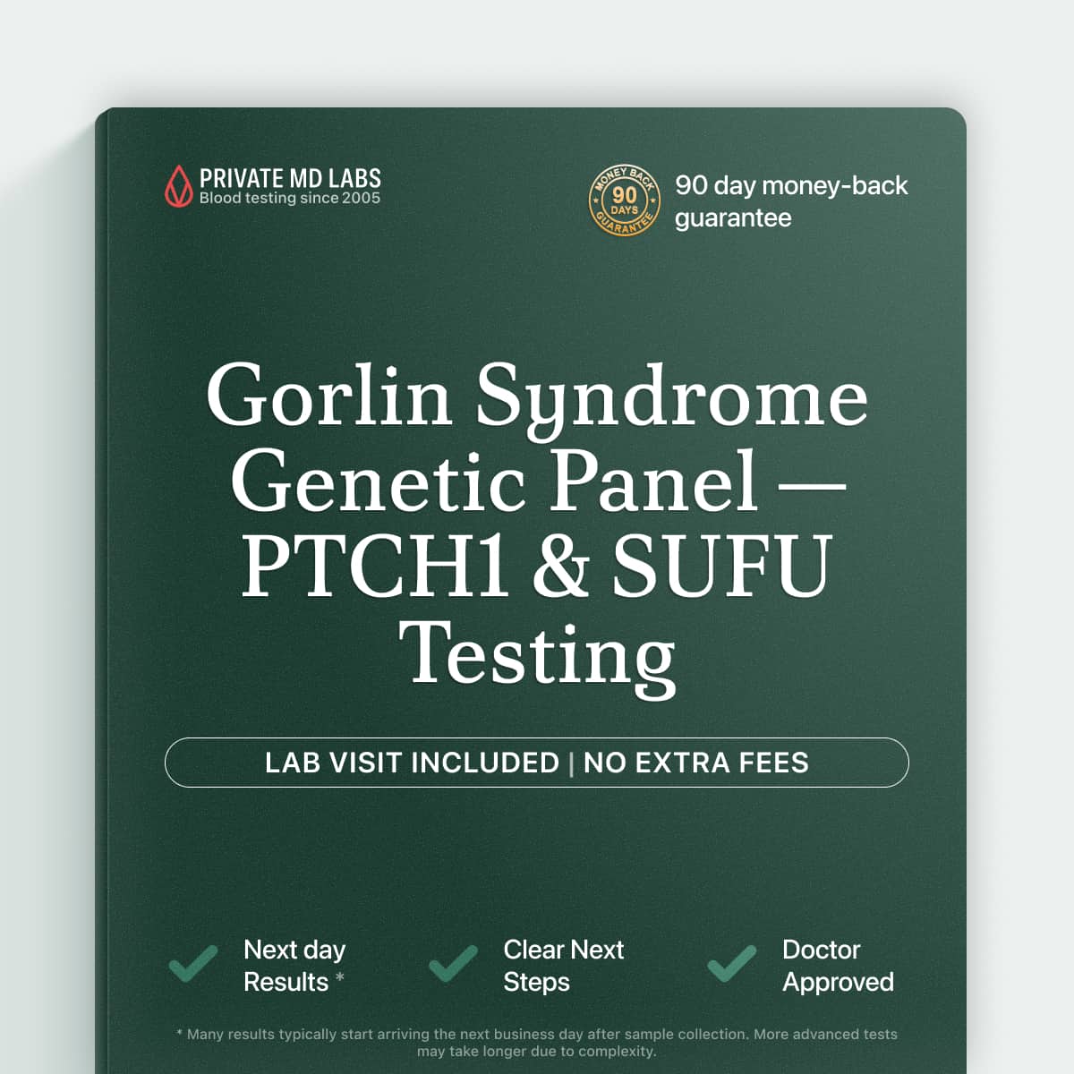 Genetic cancer panel for families with Gorlin syndrome or basal cell carcinoma history
