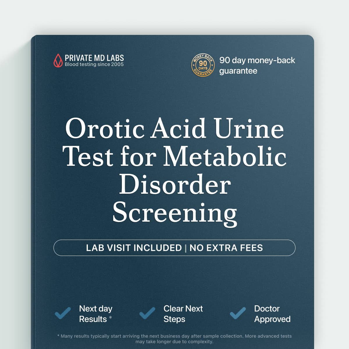 Orotic acid urine test for evaluating inherited metabolic and urea cycle disorders