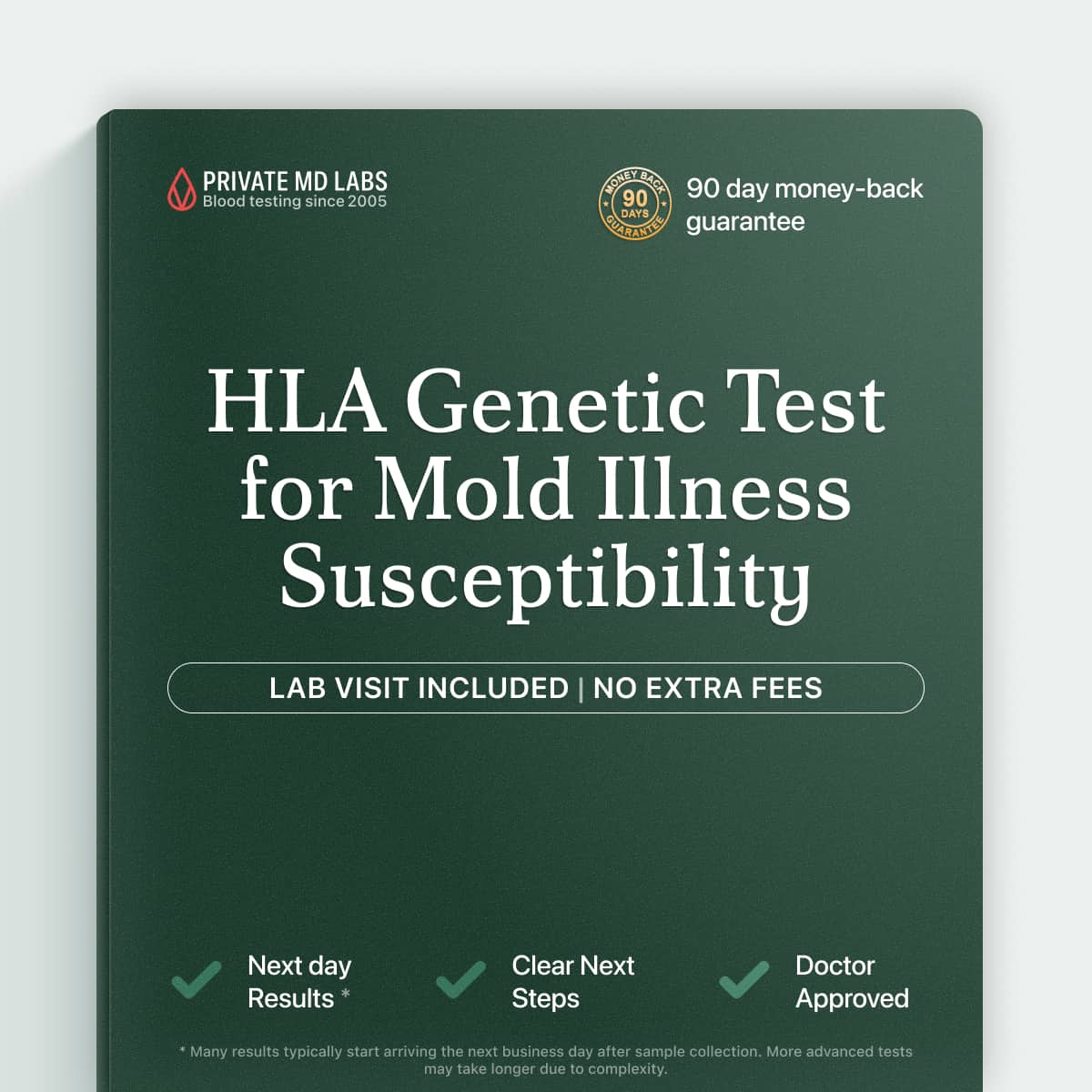 HLA-DRB1/3/4/5, DQB1 genetic test for mold-related illness susceptibility