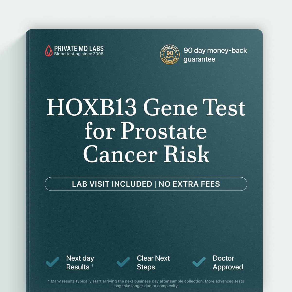 Genetic test for men with family history of prostate cancer risk