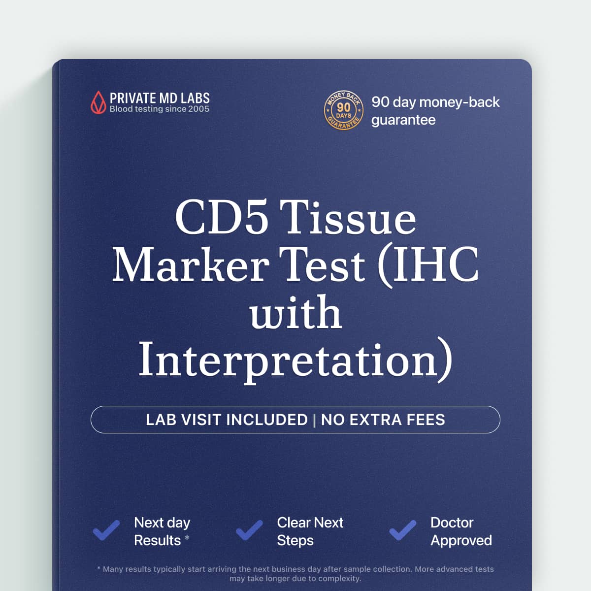 CD5 IHC test image for patients undergoing cancer diagnostic tissue evaluation