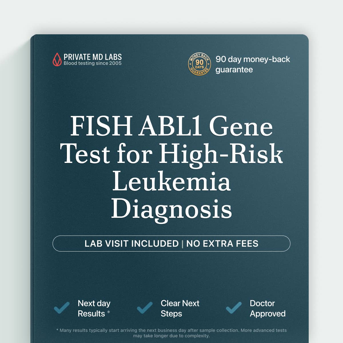 FISH ABL1 test for leukemia diagnosis and targeted therapy evaluation