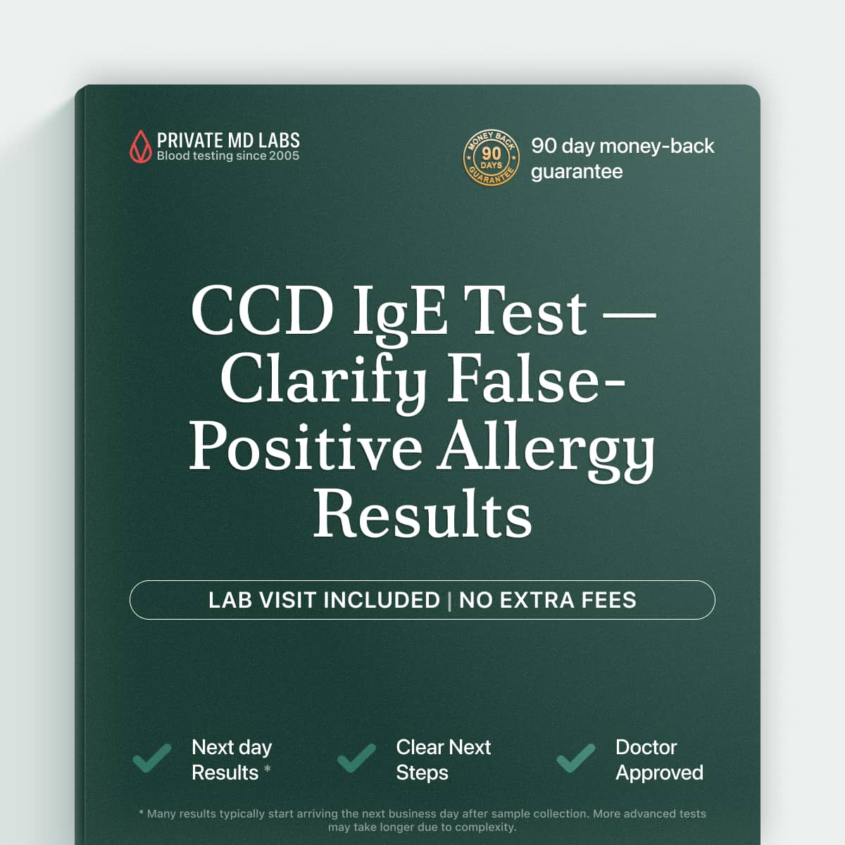 CCD IgE test helps clarify false-positive allergy results for food and insect allergens