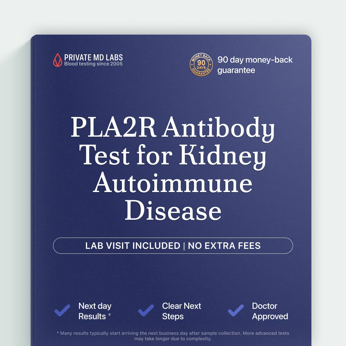 PLA2R antibody test for diagnosing and monitoring kidney autoimmune disease