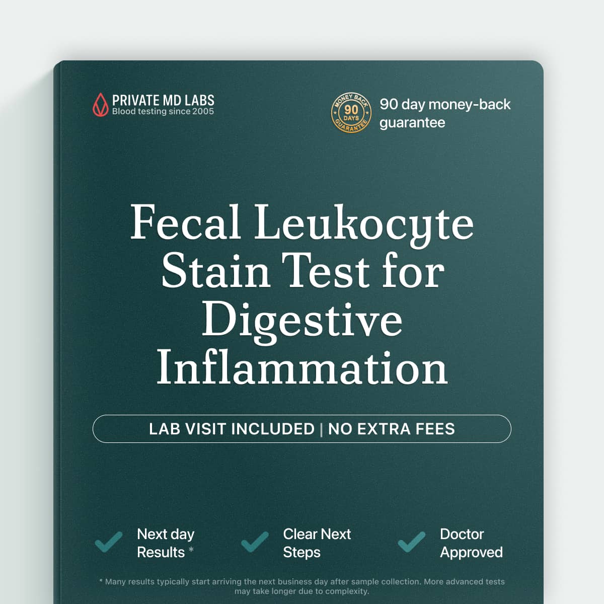 Fecal leukocyte stain test for diagnosing gut inflammation and digestive symptoms