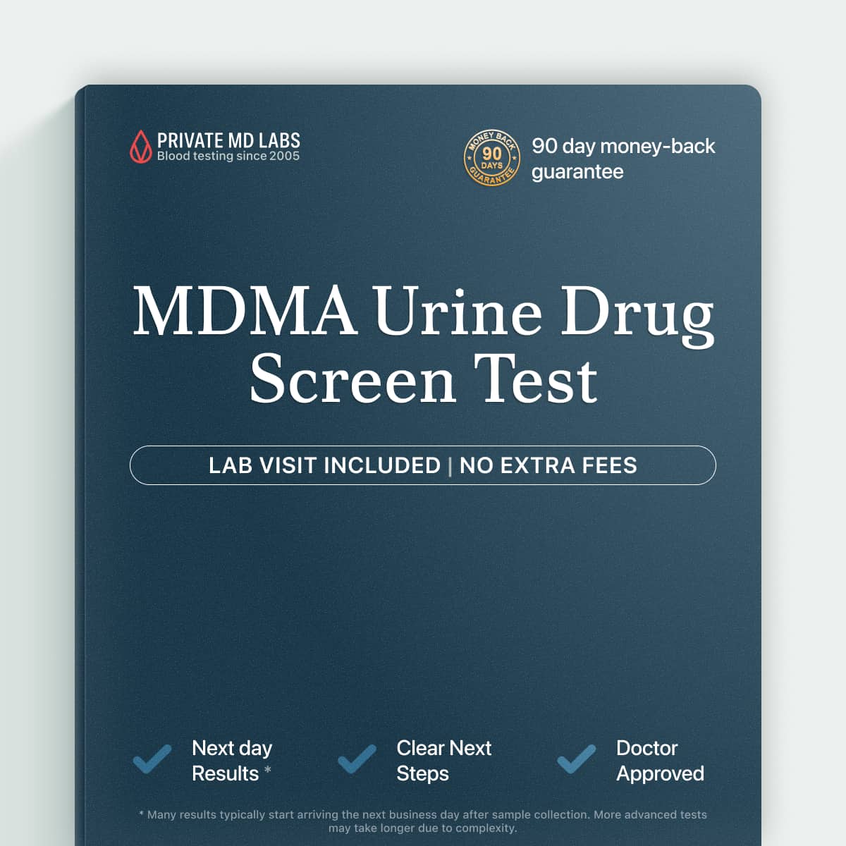 Urine drug screen for MDMA monitoring in treatment or compliance programs