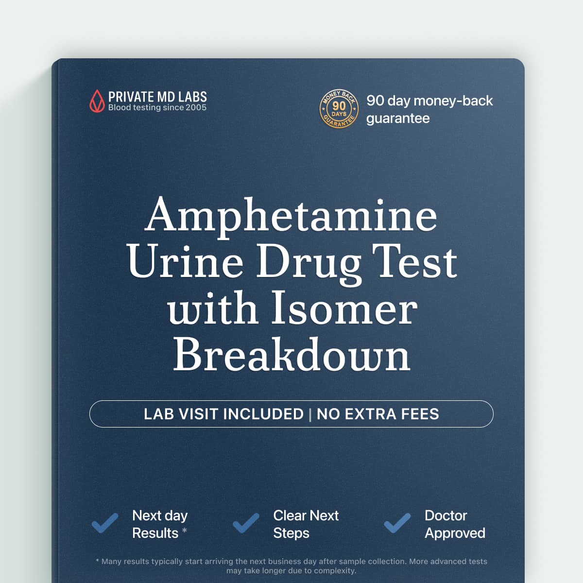 Urine drug test for methamphetamine and amphetamine isomer detection and monitoring