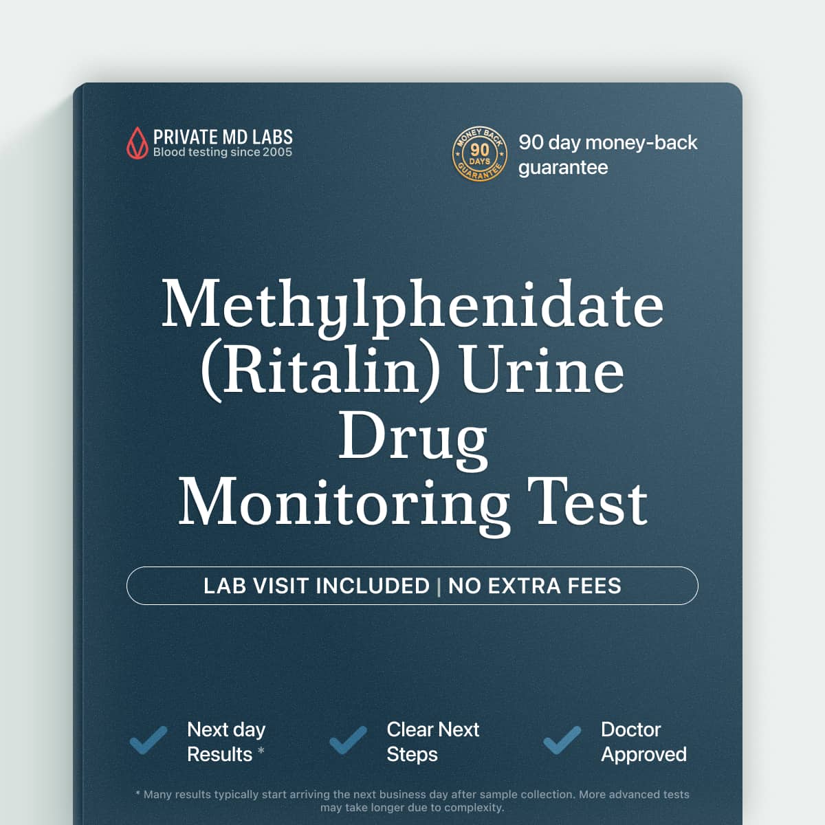 Urine drug test for monitoring methylphenidate (ADHD medication) compliance