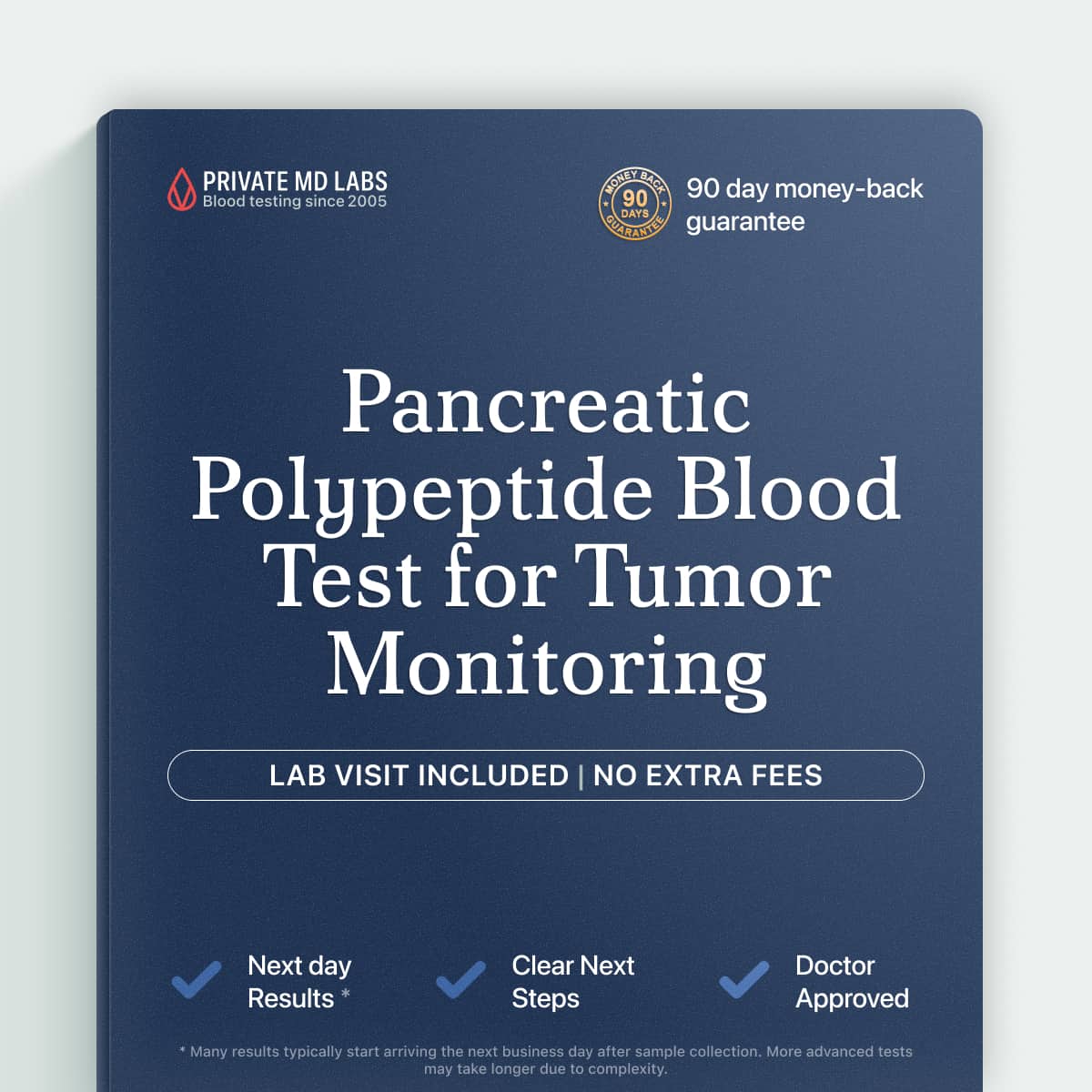 Pancreatic polypeptide test for monitoring pancreatic tumors and cancer therapy response