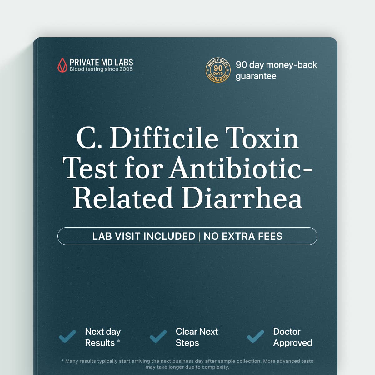 Digestive health test for people with watery diarrhea after antibiotic use