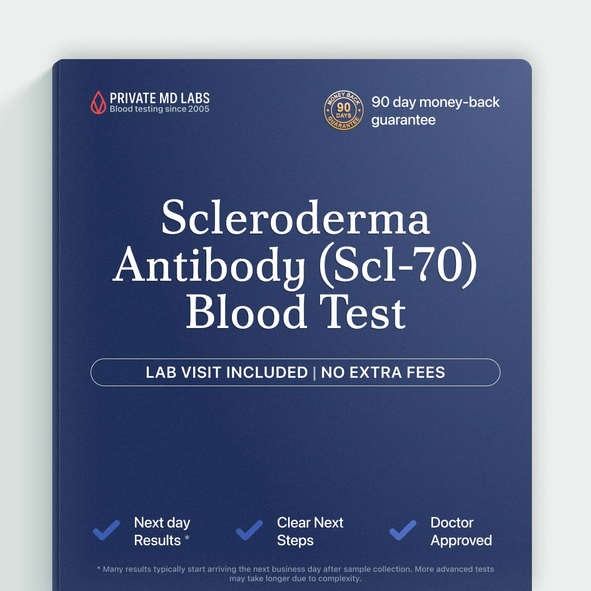 Scl-70 antibody test for adults with joint pain, skin thickening, or scleroderma symptoms