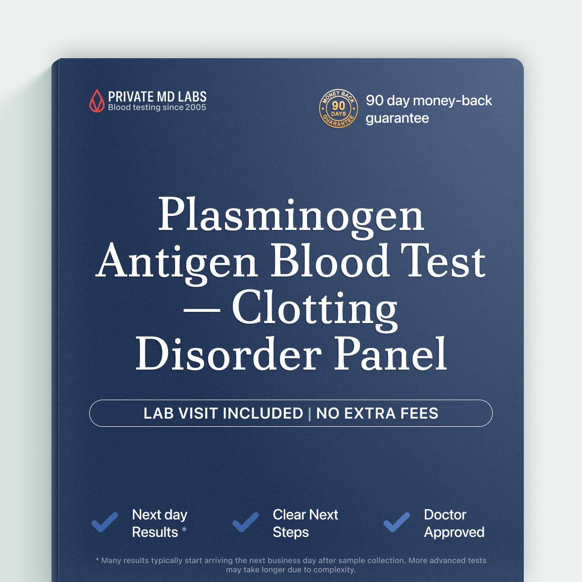 Plasminogen antigen test for evaluating rare inherited clotting and wound-healing disorders