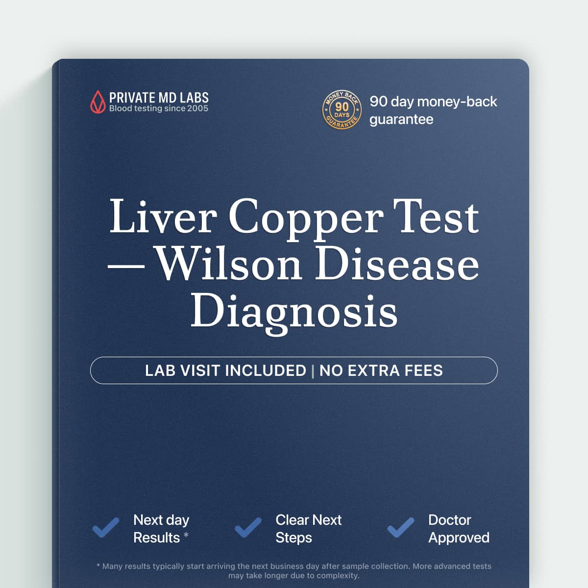 Liver tissue copper test for diagnosing Wilson disease and liver conditions
