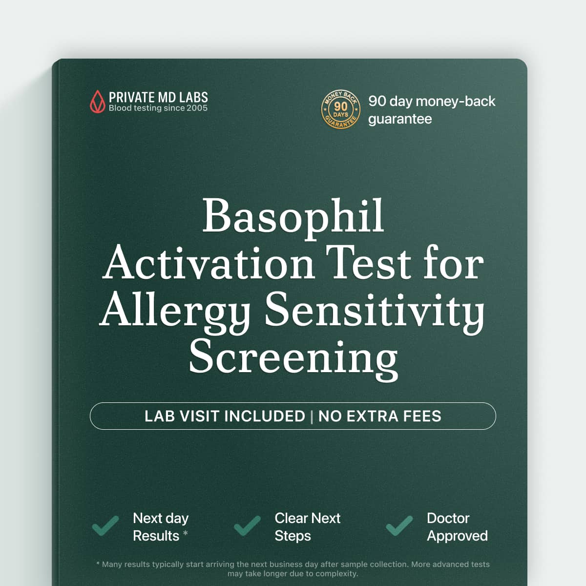 Specialized basophil activation blood test for allergy sensitivity evaluation