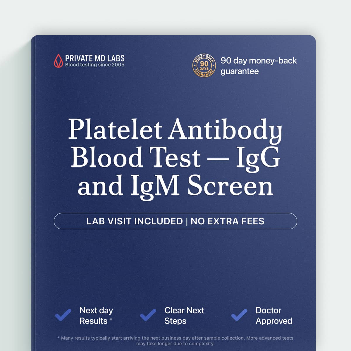 Platelet antibody screen for unexplained bruising, bleeding, or low platelet counts