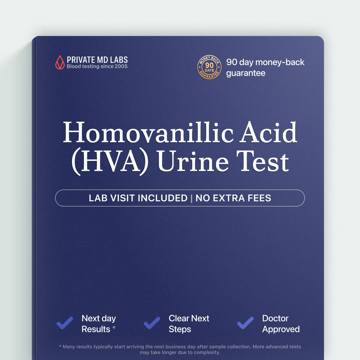 Urine test for HVA to help detect neuroblastoma and monitor Parkinson's treatment