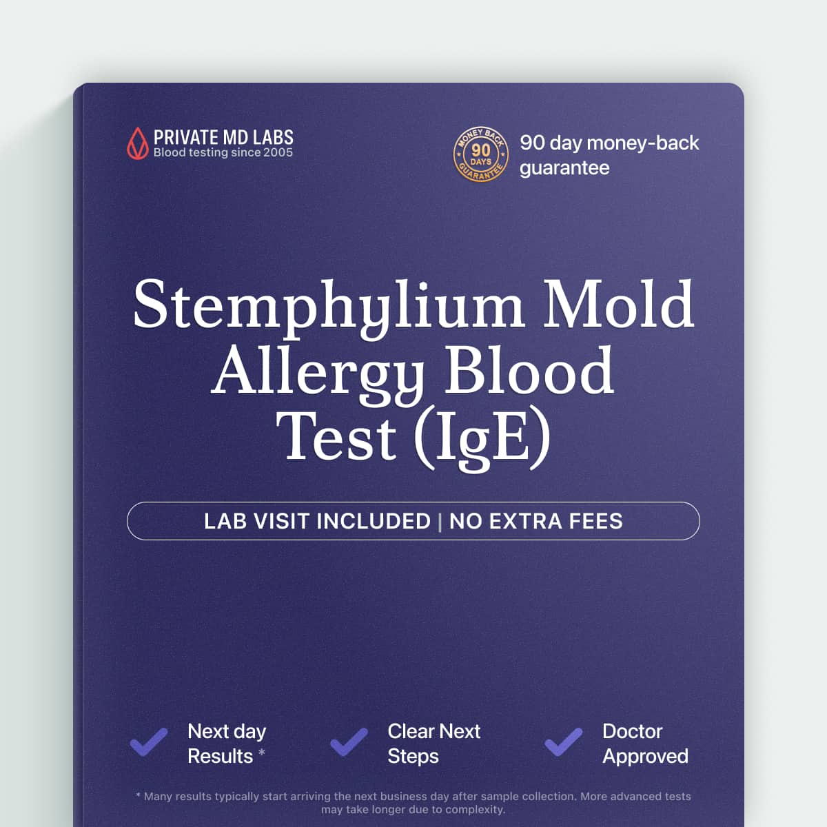 Allergy blood test for Stemphylium botryosum mold sensitization detection