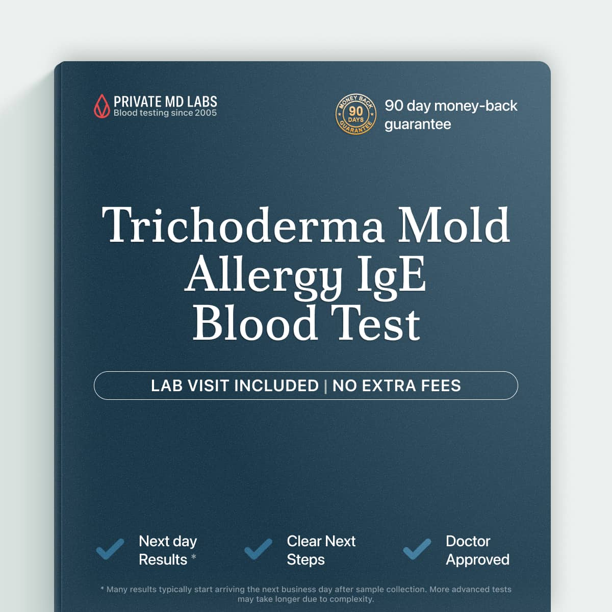 Trichoderma viride IgE allergy test for mold sensitivity and respiratory symptoms