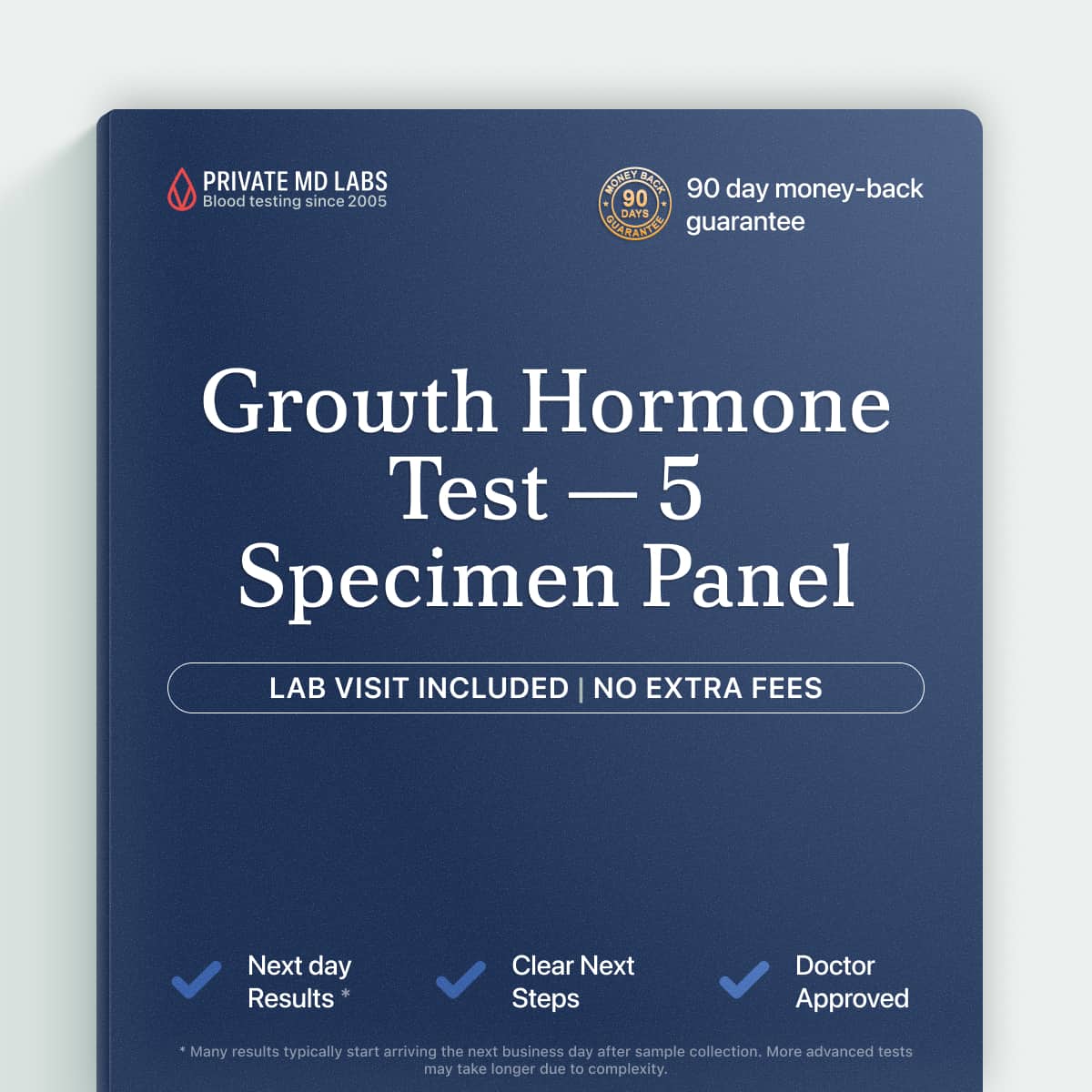 Growth hormone test for adults or children with growth or stature concerns