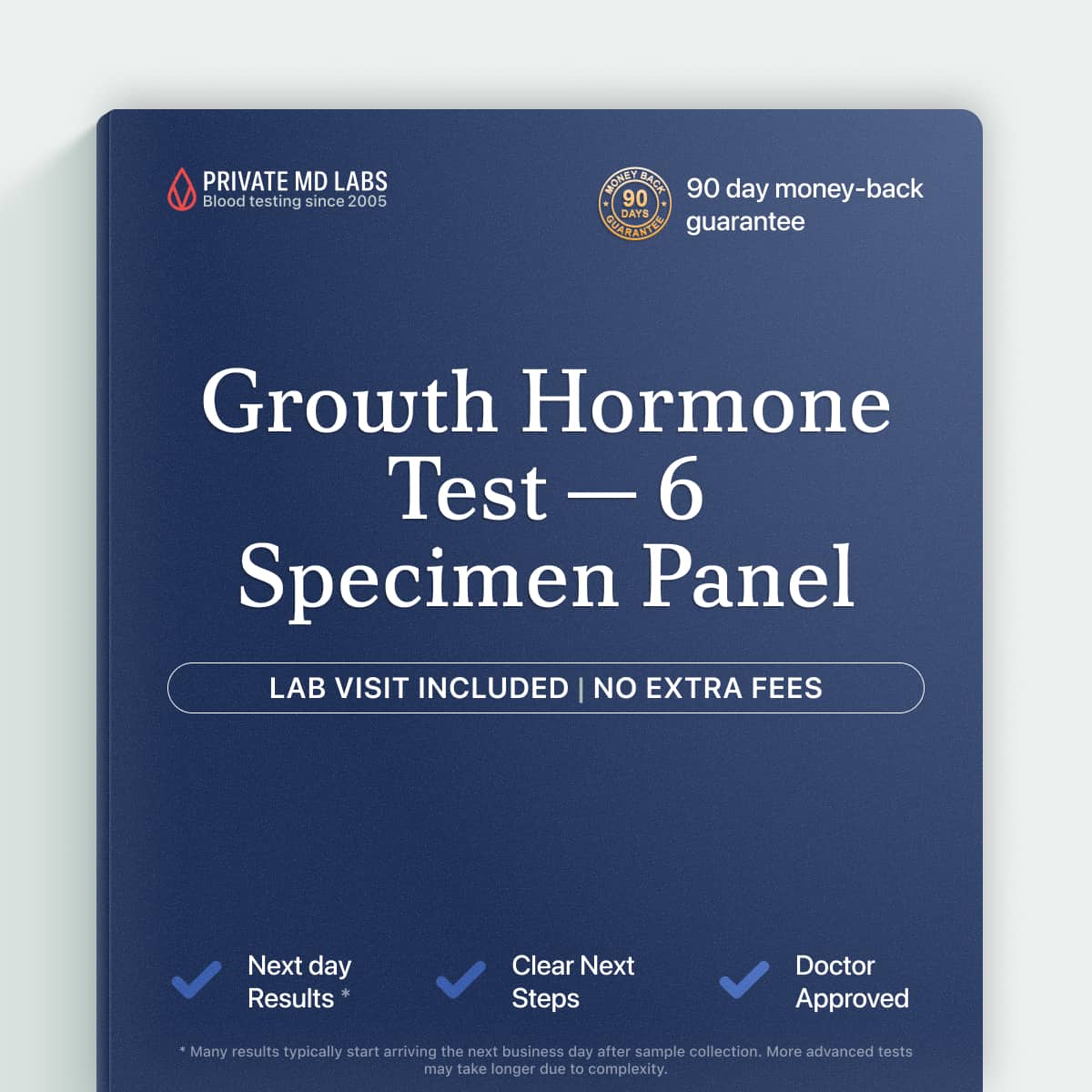 Growth hormone test for adults or children with growth or hormone concerns