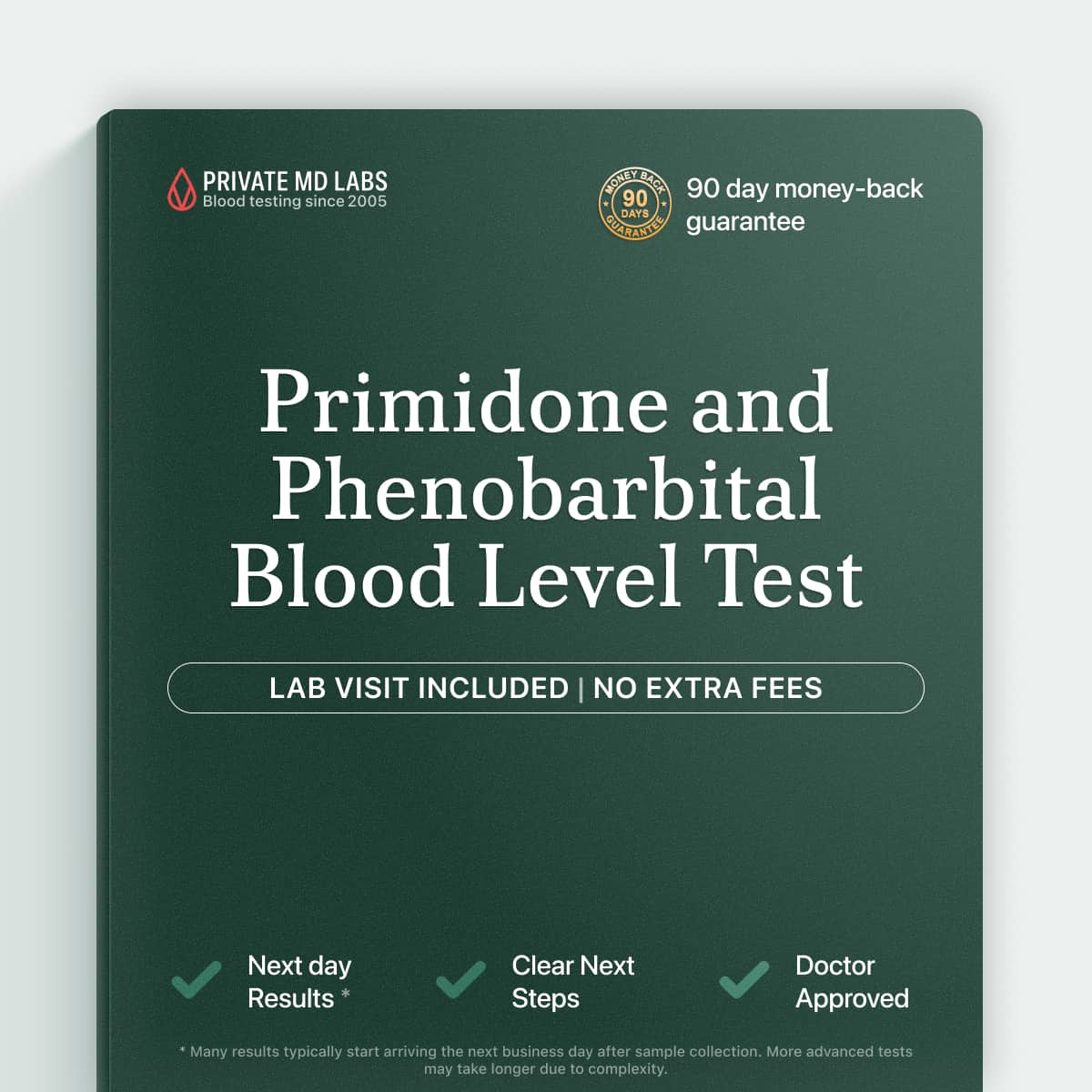 Primidone and Phenobarbital blood test for monitoring anti-seizure medication levels