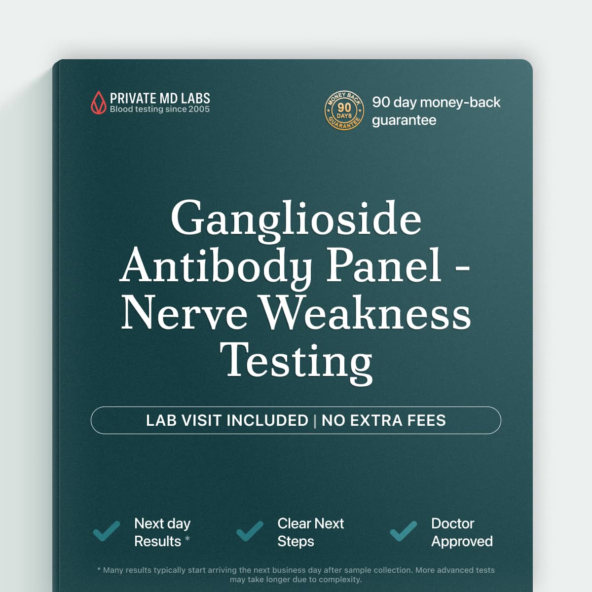 Specialized neurological antibody test for patients with unexplained muscle weakness or numbness
