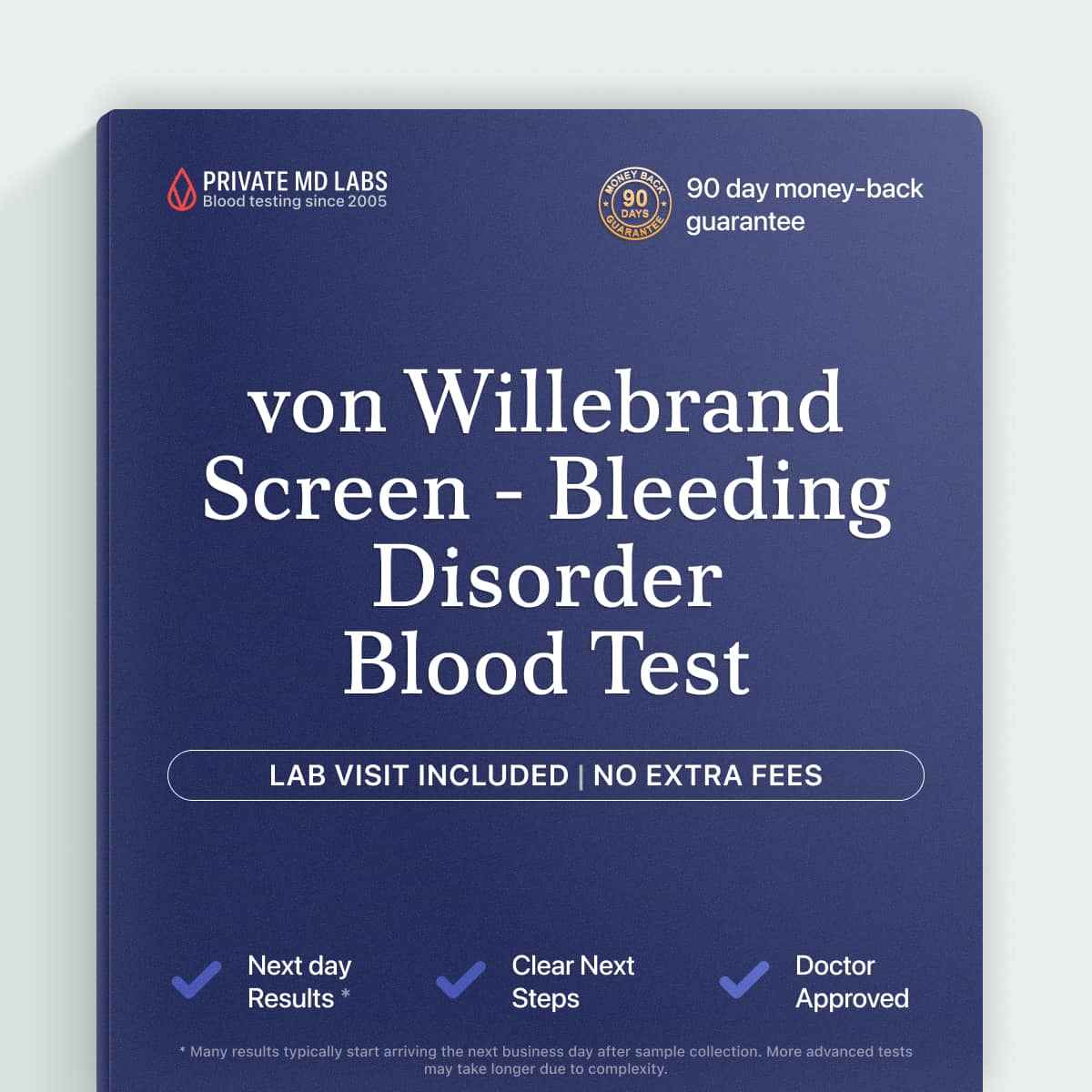 Bleeding disorder screening test for individuals with family history of easy bruising or bleeding