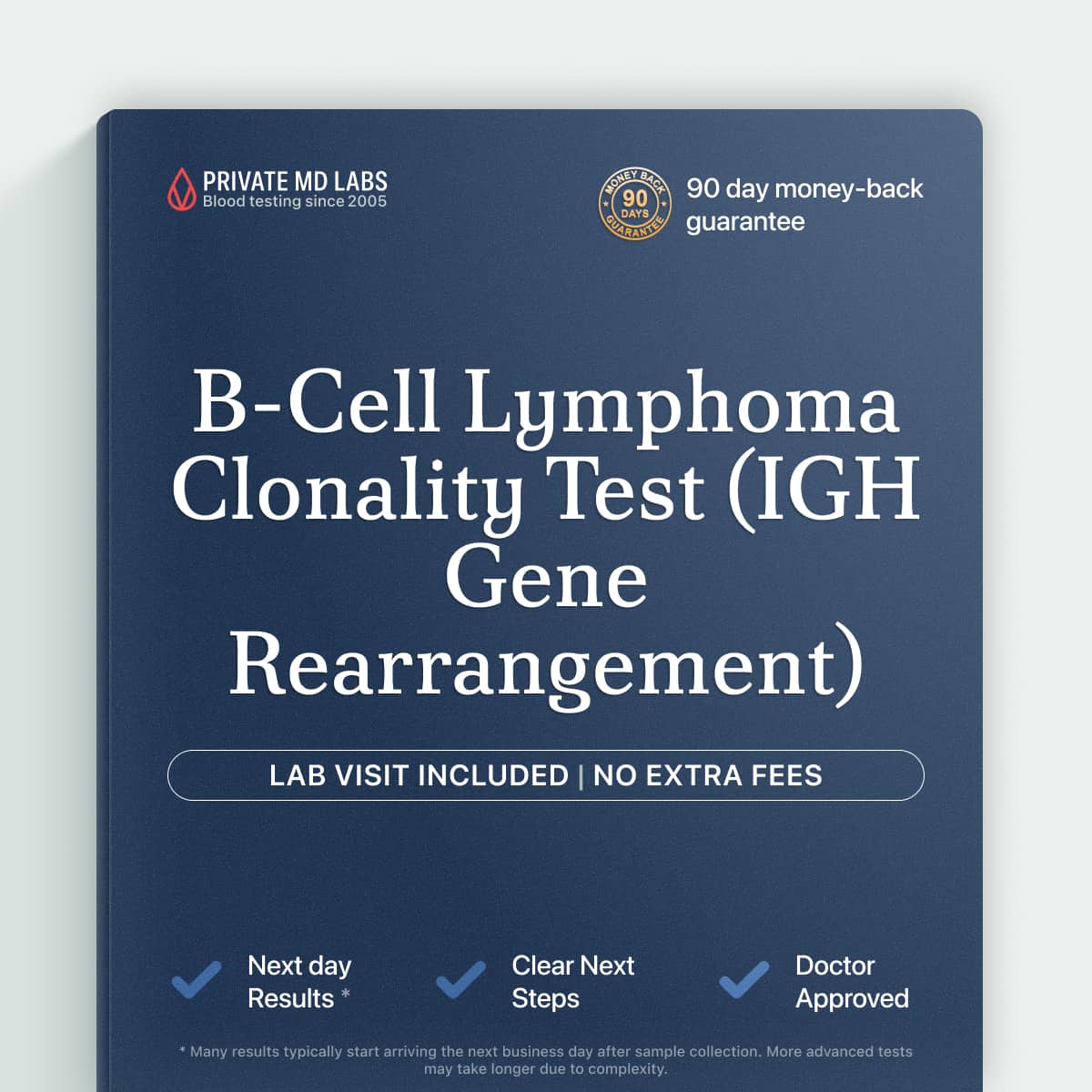 Specialized PCR test for B-cell lymphoma clonality and cancer monitoring