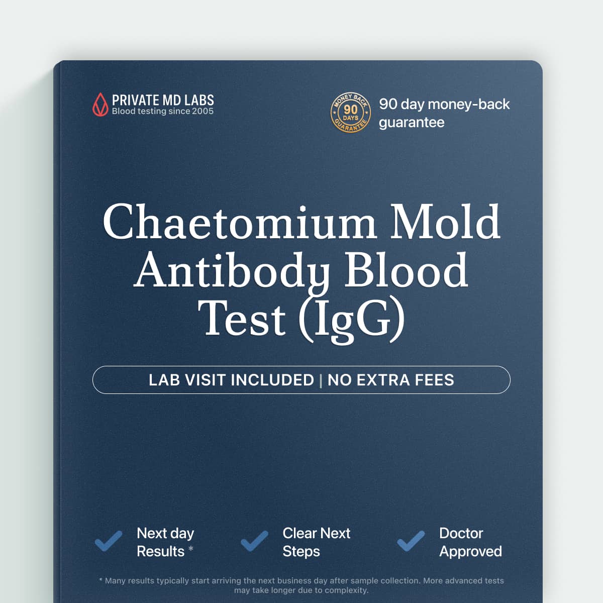 Chaetomium globosum IgG blood test for mold exposure and allergy symptoms