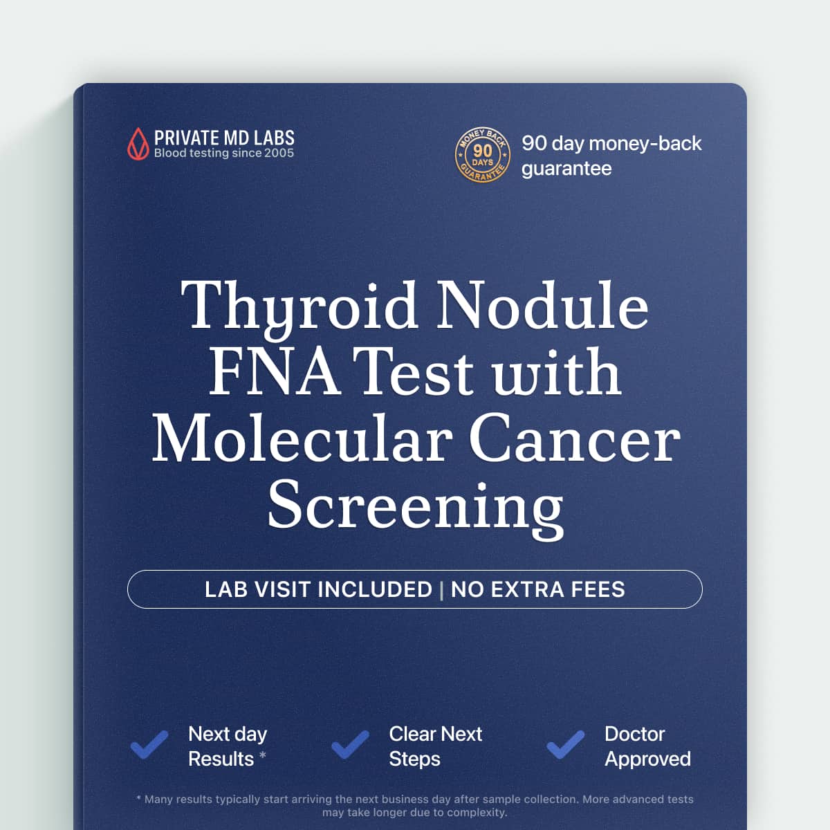 Thyroid FNA molecular test for evaluating thyroid nodules and cancer risk
