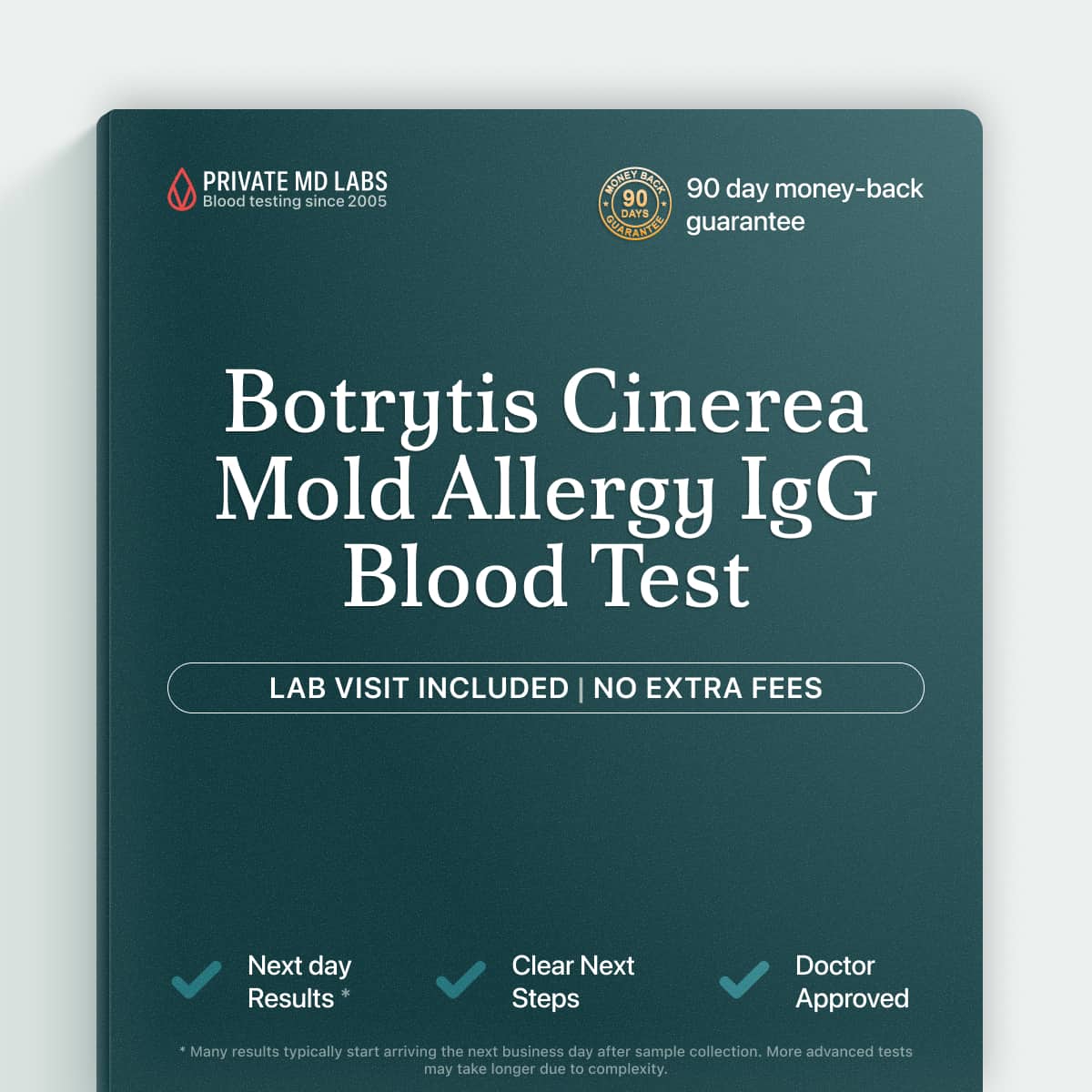 Botrytis cinerea IgG test for mold allergy and respiratory symptom evaluation