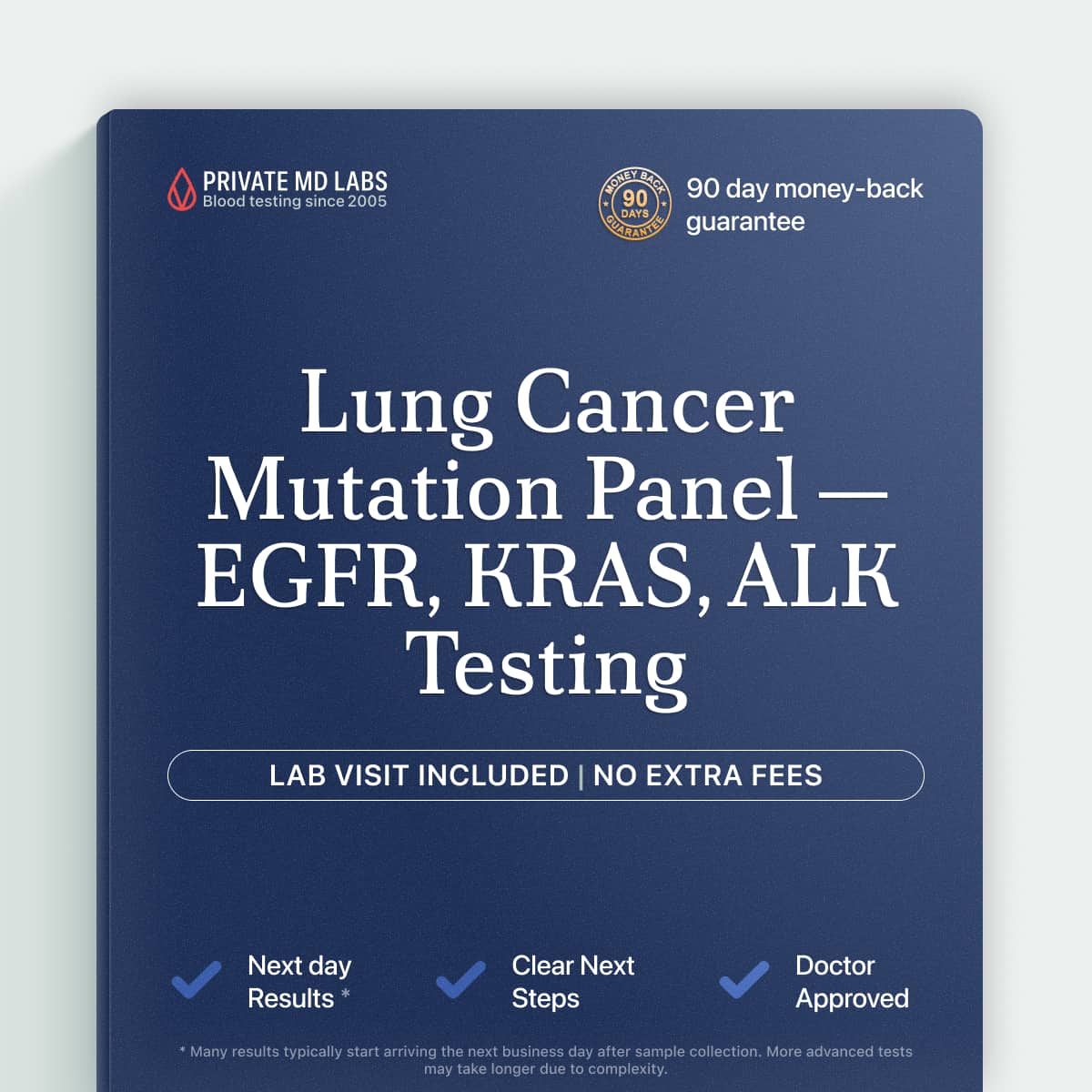 Lung cancer mutation testing for NSCLC patients guiding EGFR, KRAS, ALK therapy decisions